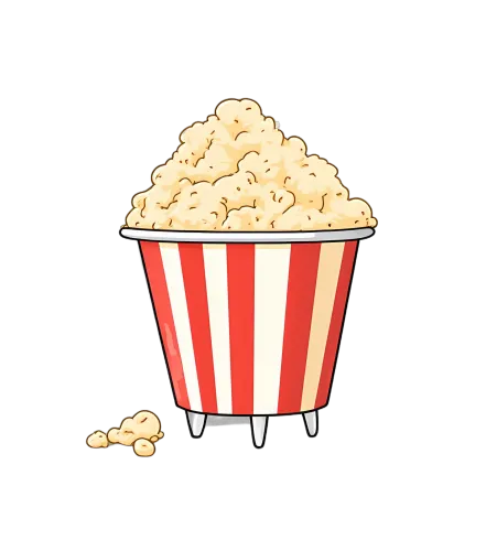 TShirt Printing: Popcorn Bucket - Nostalgia and Comfort