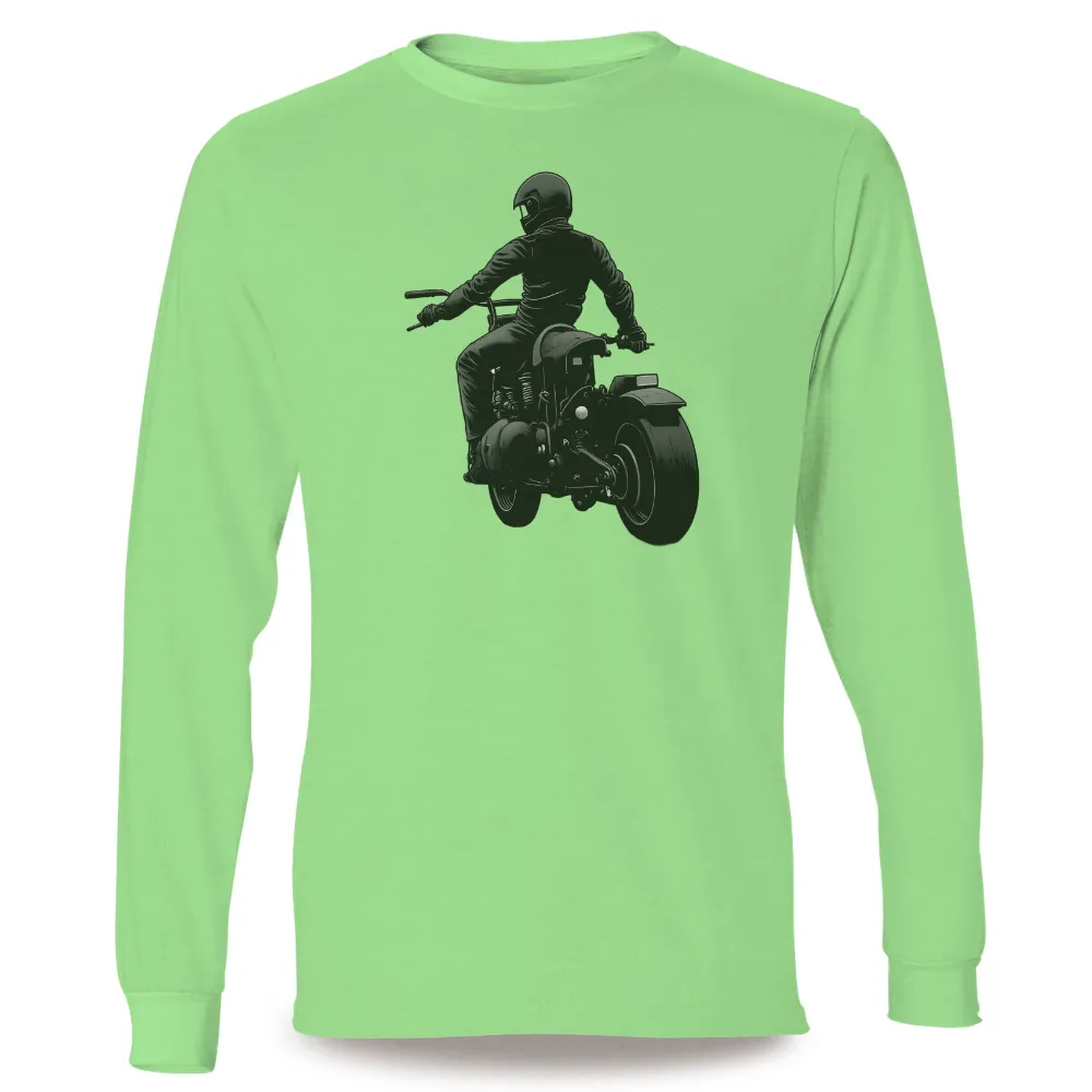 T-Shirts Pattern: Biker Silhouette - Freedom and Adventure|freedom celtics jersey