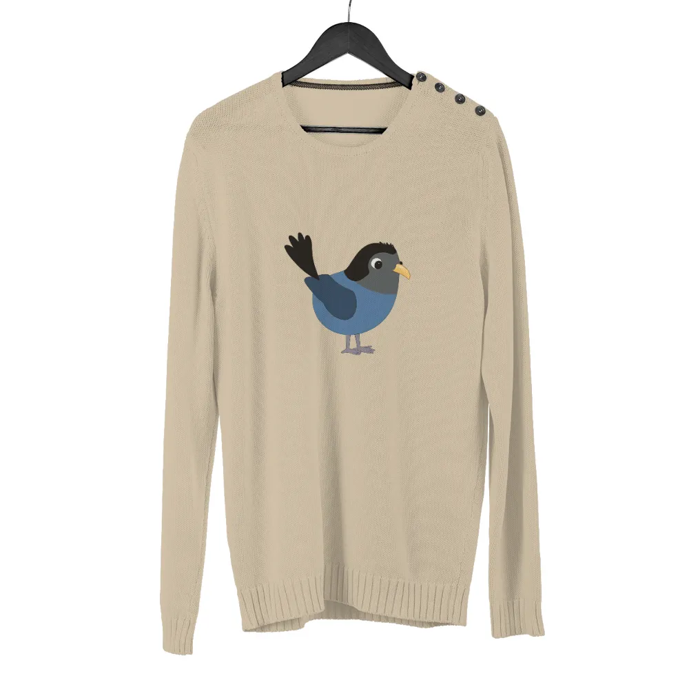 Shirts Graphic Tees: Bluey the Friendly Bird|majestic mlb umpire shirt sky blue with black