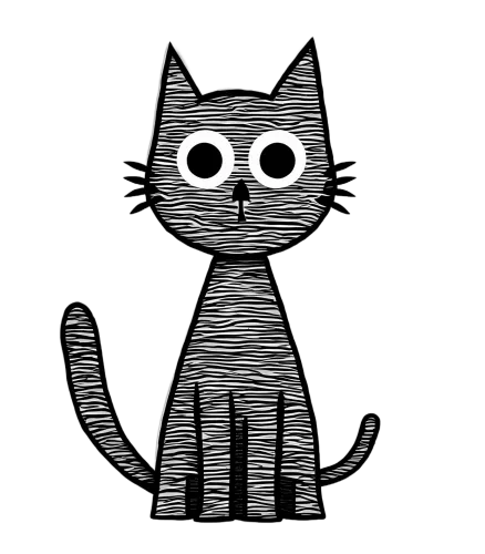 T-Shirts Design: Embrace Your Uniqueness with Whiskers the Cat