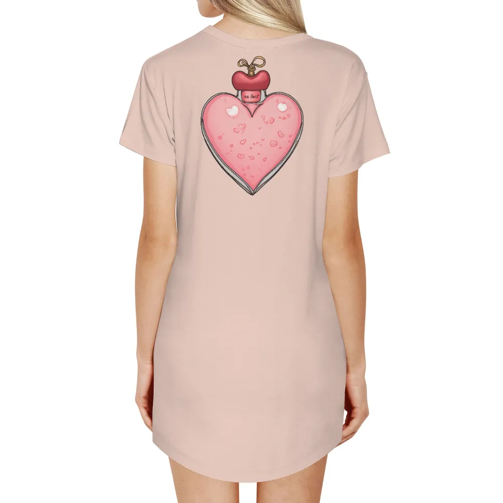 Custom T-Shirt Printing: Amour Potion - Love & Romance|brewdog jet black heart t shirt