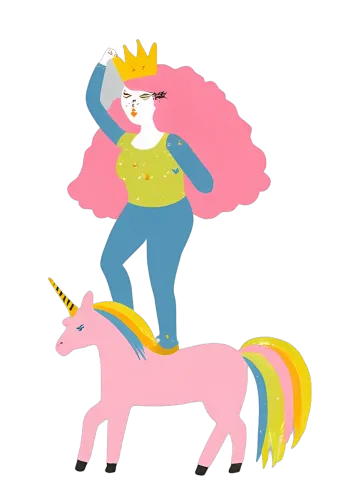 Graphic Tees: Unicorn Magic - Girl Power and Fantasy