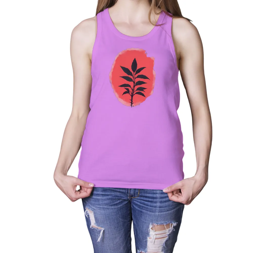 Custom T-Shirt Printing: Nature's Resilience - Artistic Plant Design|lowrider art t shirts