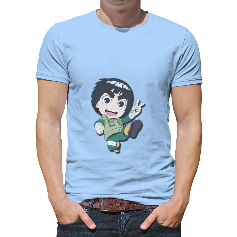 T-Shirts Custom: Rock Lee's Unwavering Spirit|youth naruto shirts