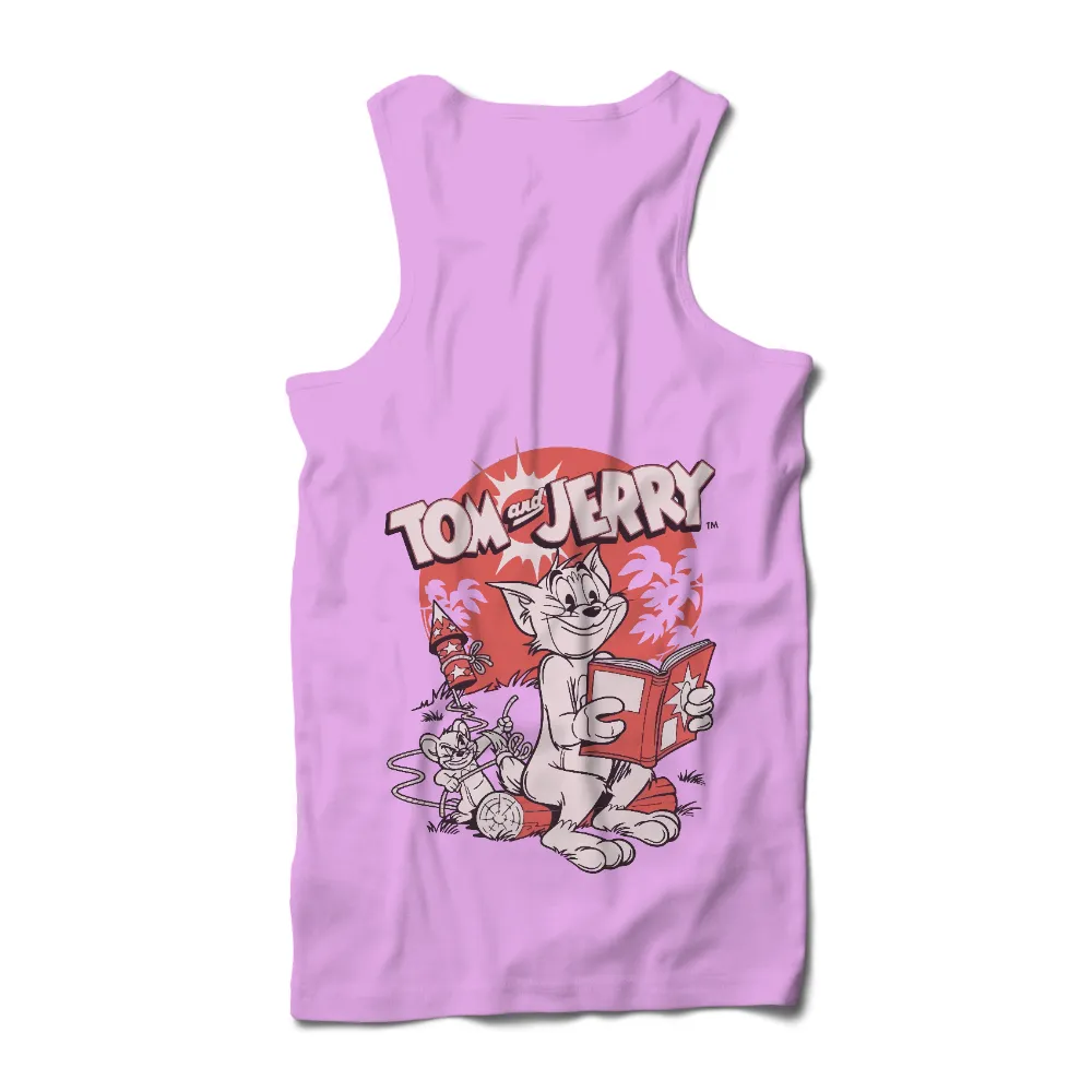 Tom and Jerry T-Shirts Pattern: A Playful Nostalgic Design|pink shirt cartoon