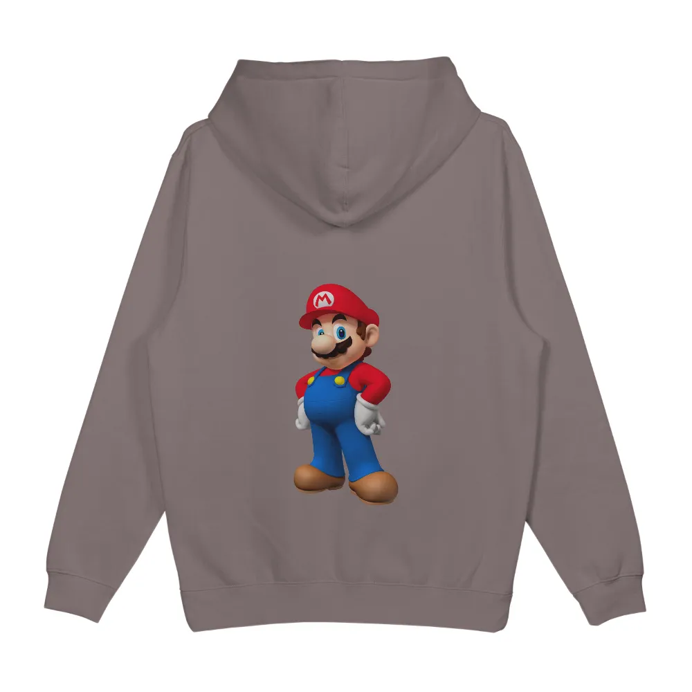 T-Shirts Custom: Iconic Mario Adventure - Gaming Pop Culture|polygon classic gamer shirt