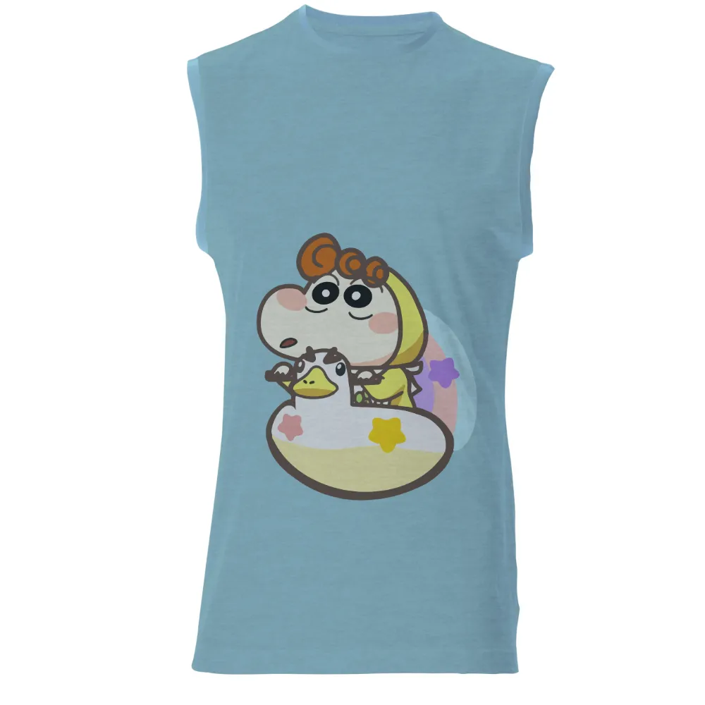 Customized Tee Shirts: Luna and Her Magical Duckling Adventure|sunlight magic print shirt