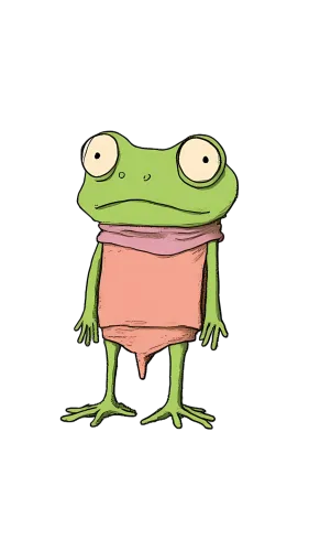 Frog in Pink Dress: Embrace Your Individuality with T-Shirt Printing