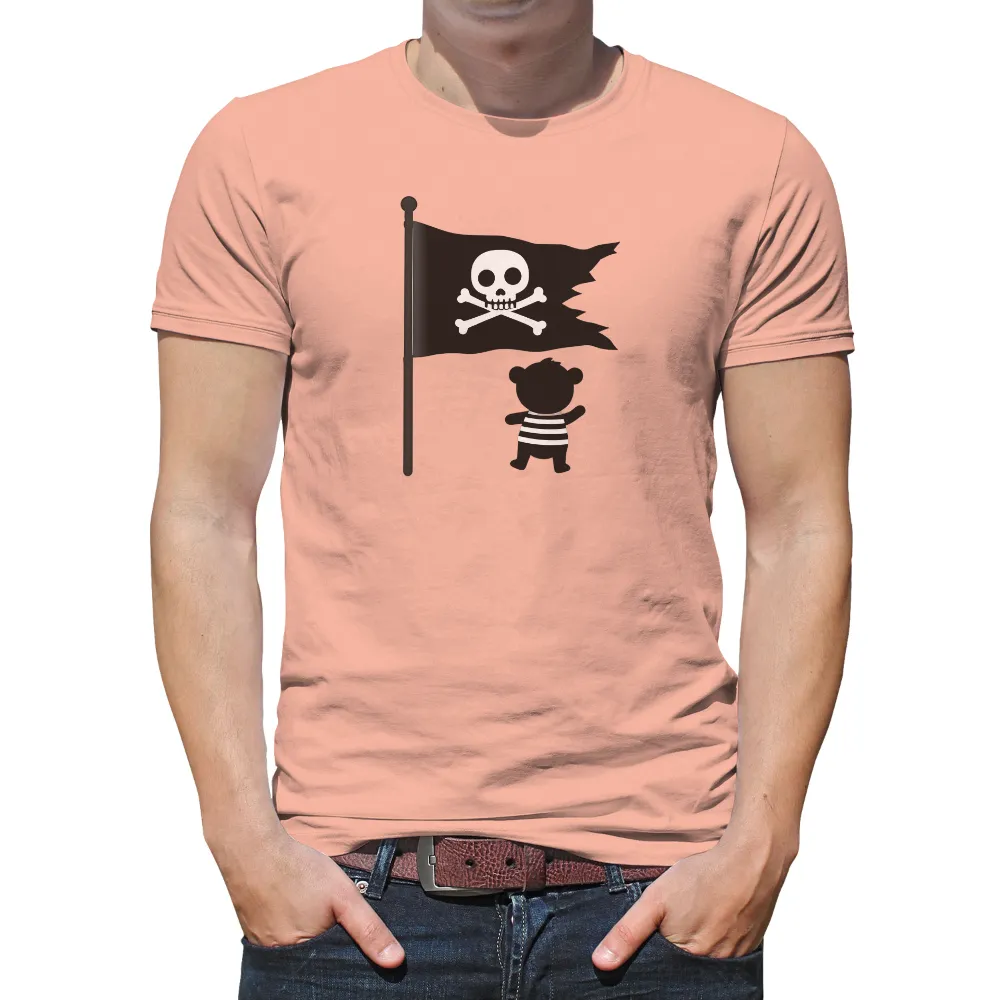 T-Shirt Printing: Bucky's Pirate Adventure | Skull and Crossbones Flag| hidden island