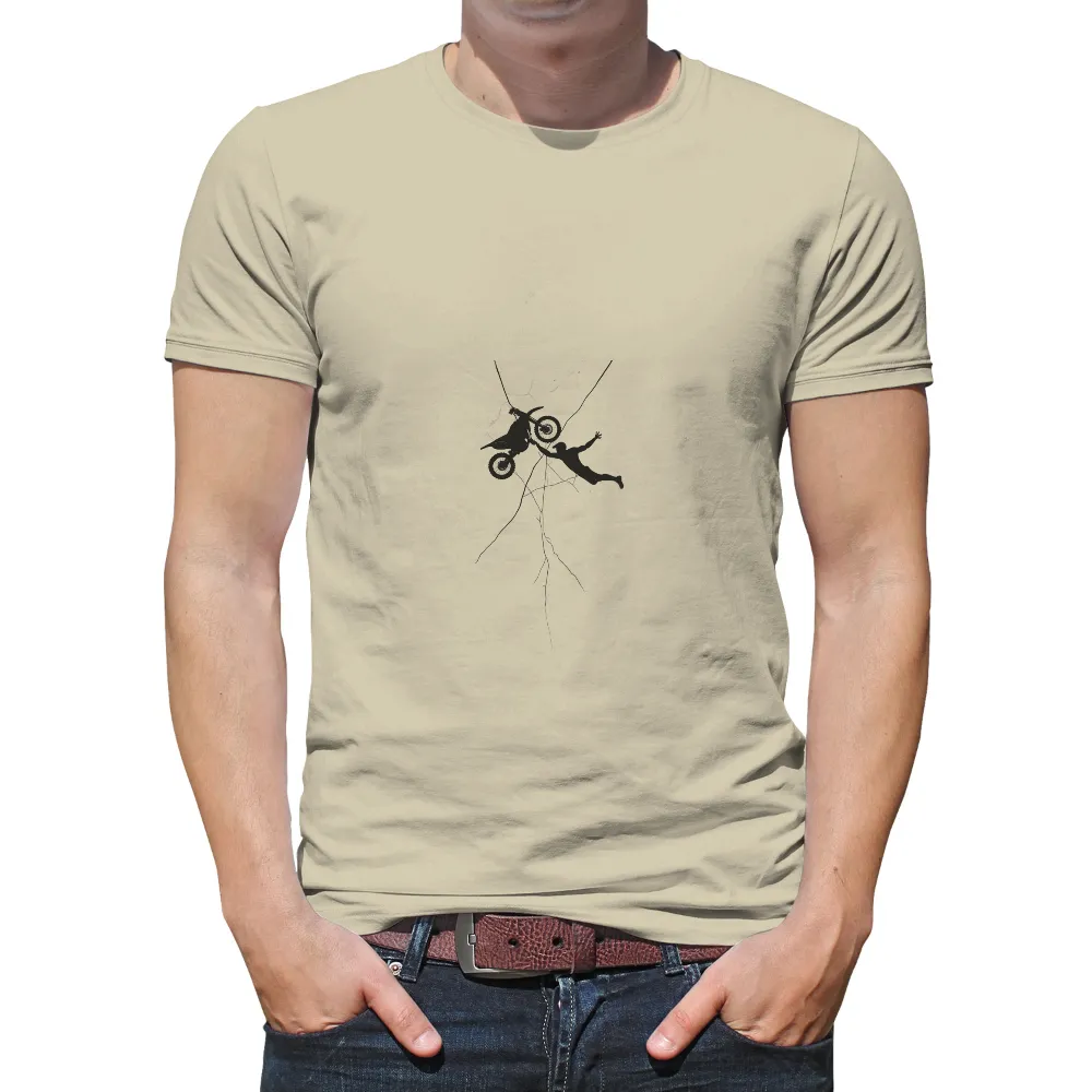 Custom Tee Shirts: Extreme Sports Silhouette - Freedom and Adventure|death note ryuk silhouette