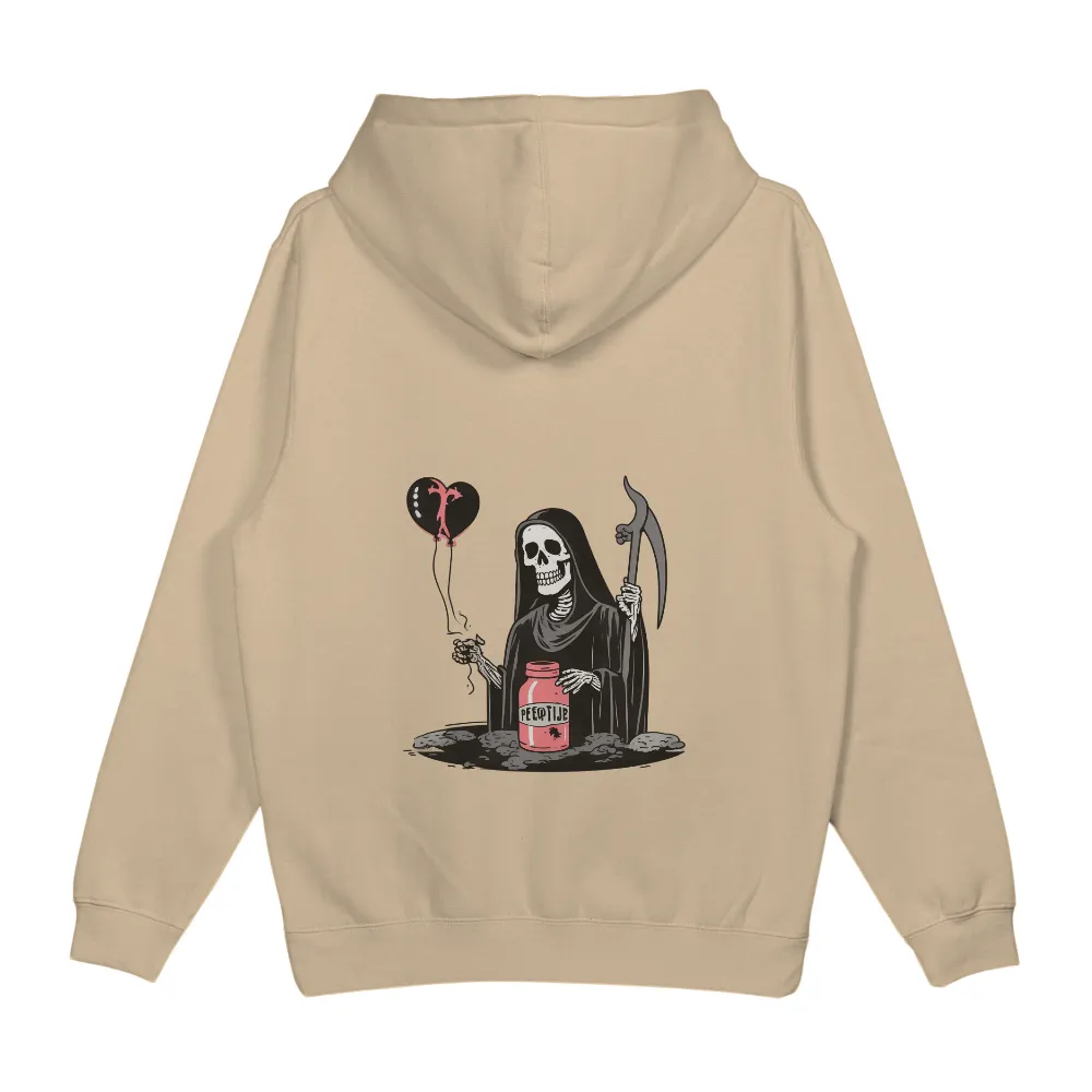 Grim Reaper T-Shirts Design: Dark Humor Meets Irony|hot topic grim reaper cat shirt