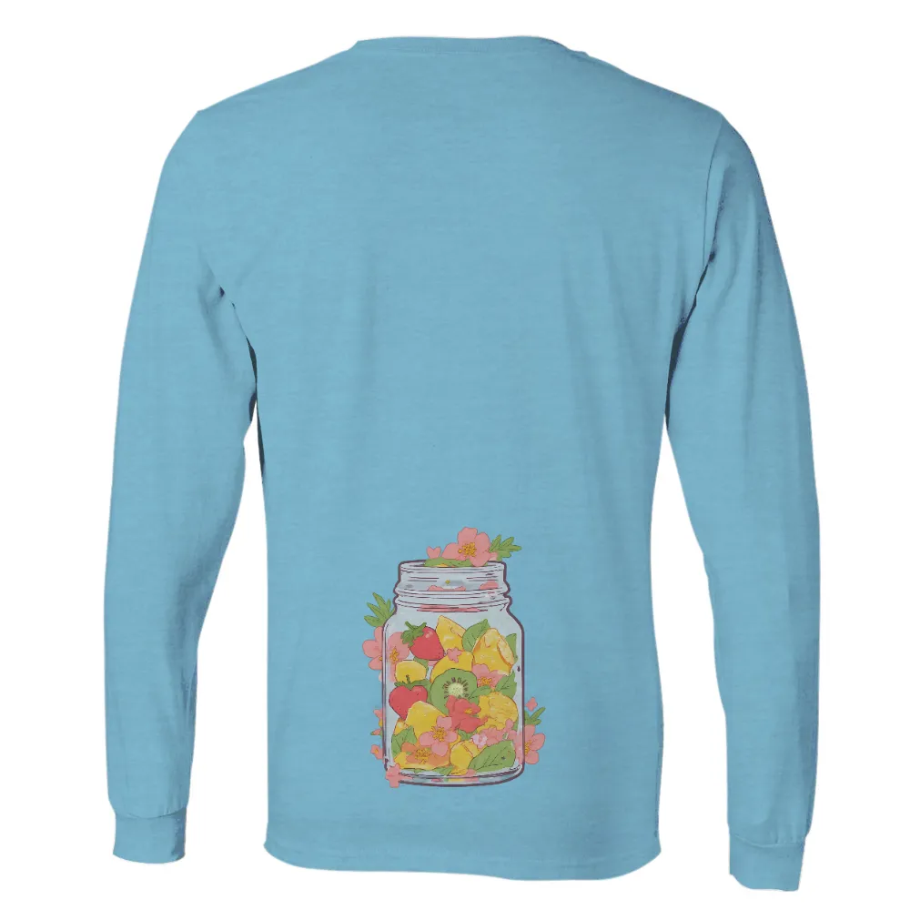 T-Shirts Custom: Vibrant Fruit Jar | Freshness & Joy| fresh fruits