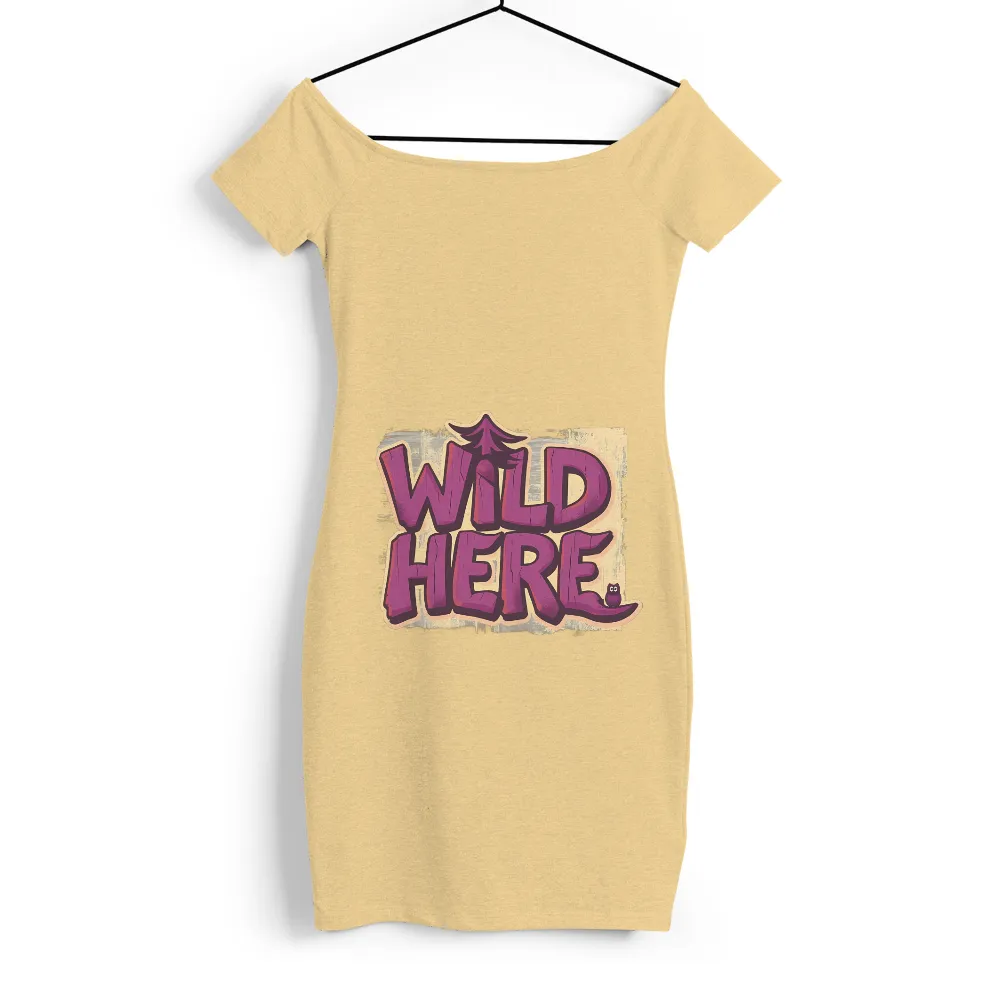 Custom T-Shirt Printing: Wild Here - Nature's Guardian|bleached halloween shirts dollar tree