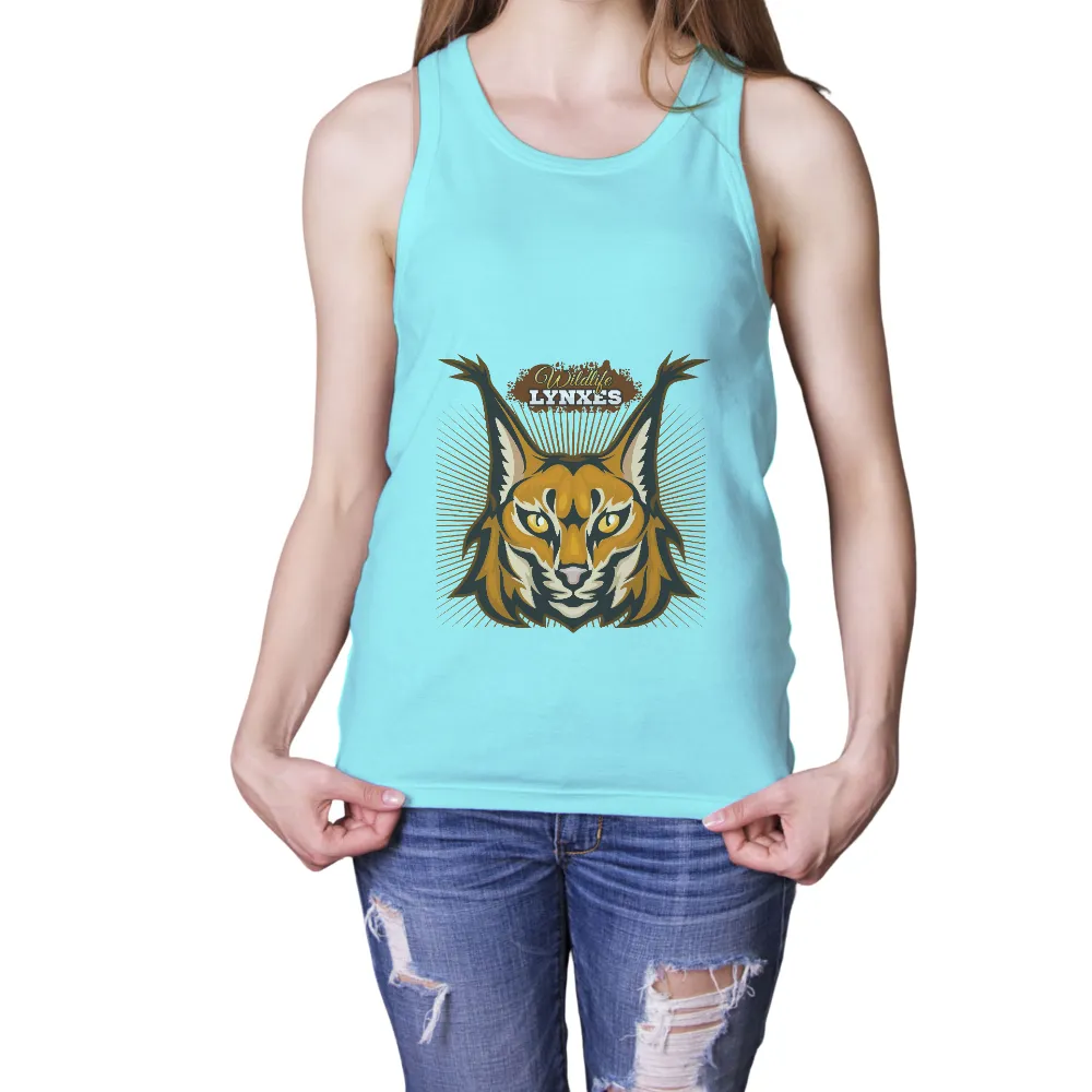 Wildlife Lynxes T-Shirts Pattern: Strength and Resilience|breath of the wild old shirt