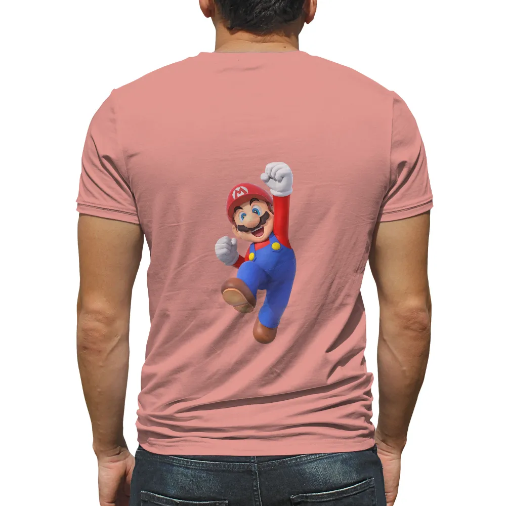 T-Shirts Custom: Mario Adventure - Gaming Enthusiast|mario valentines day shirt