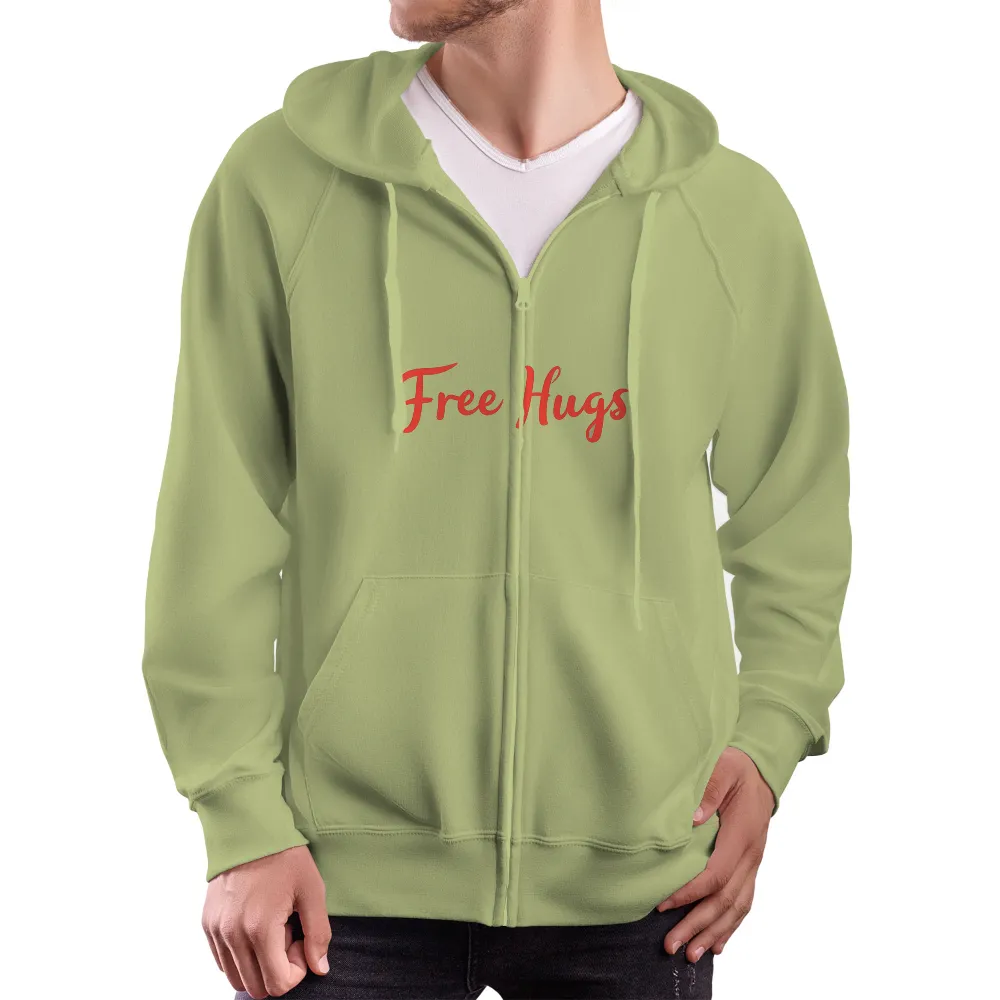 Shirts Graphic Tees: Free Hugs - Spread Love and Positivity|billabong summer of love t shirt