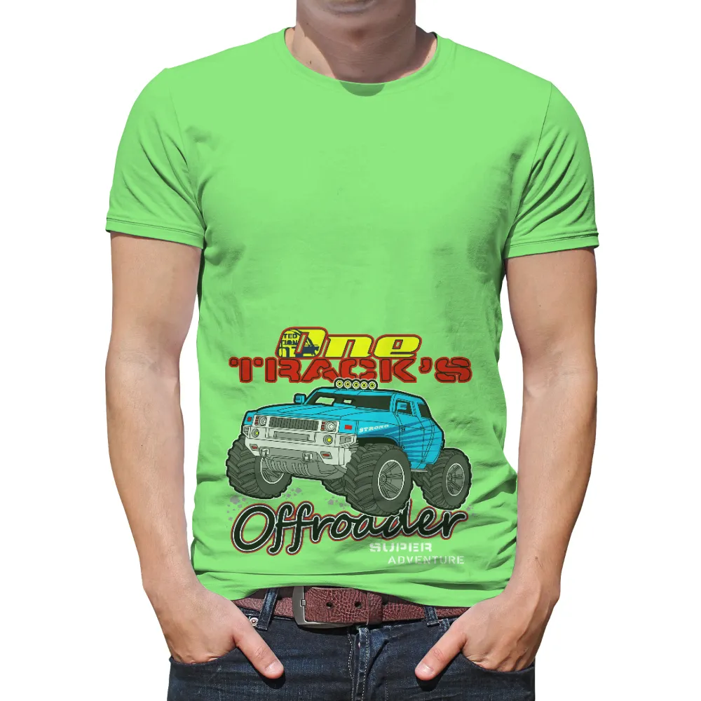 Custom Tee Shirts: One Track's Offroader Summer Adventure|freedom graffiti