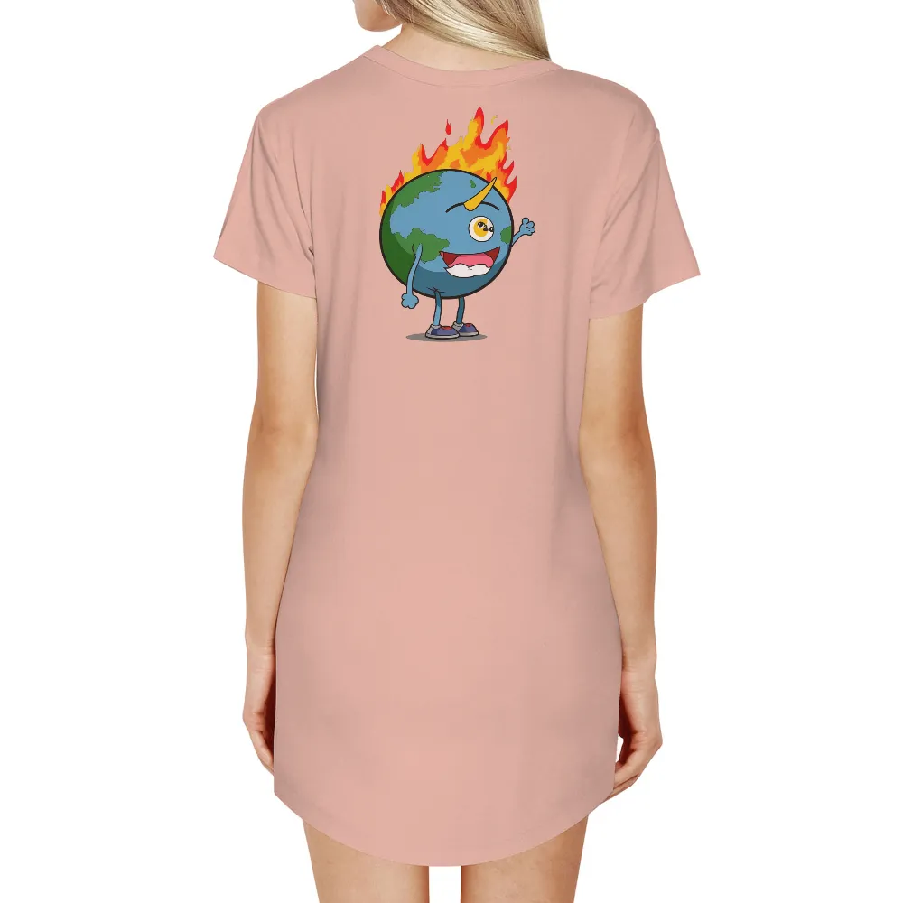 T-Shirts Design: Earthy's Call for Environmental Action|earth day 2022 shirts