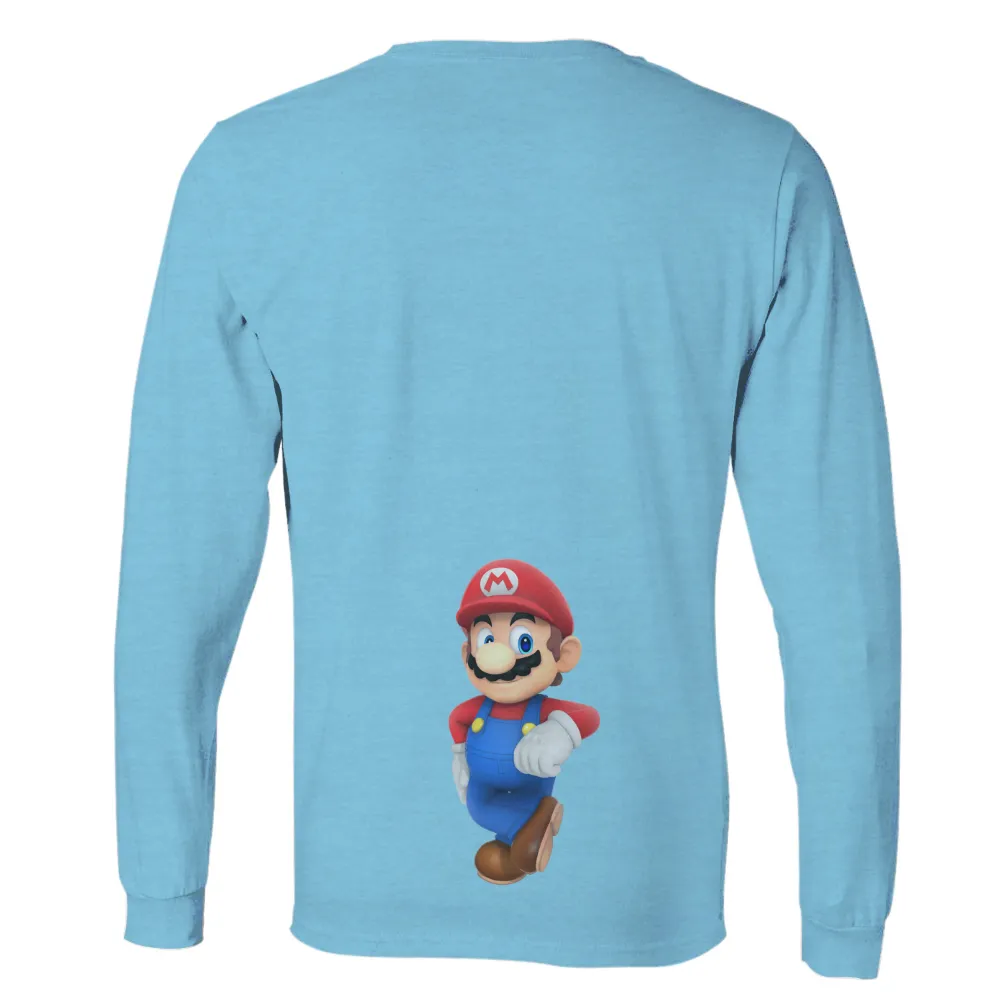 T-Shirts Pattern: Iconic Mario Adventure|retro earth day shirt