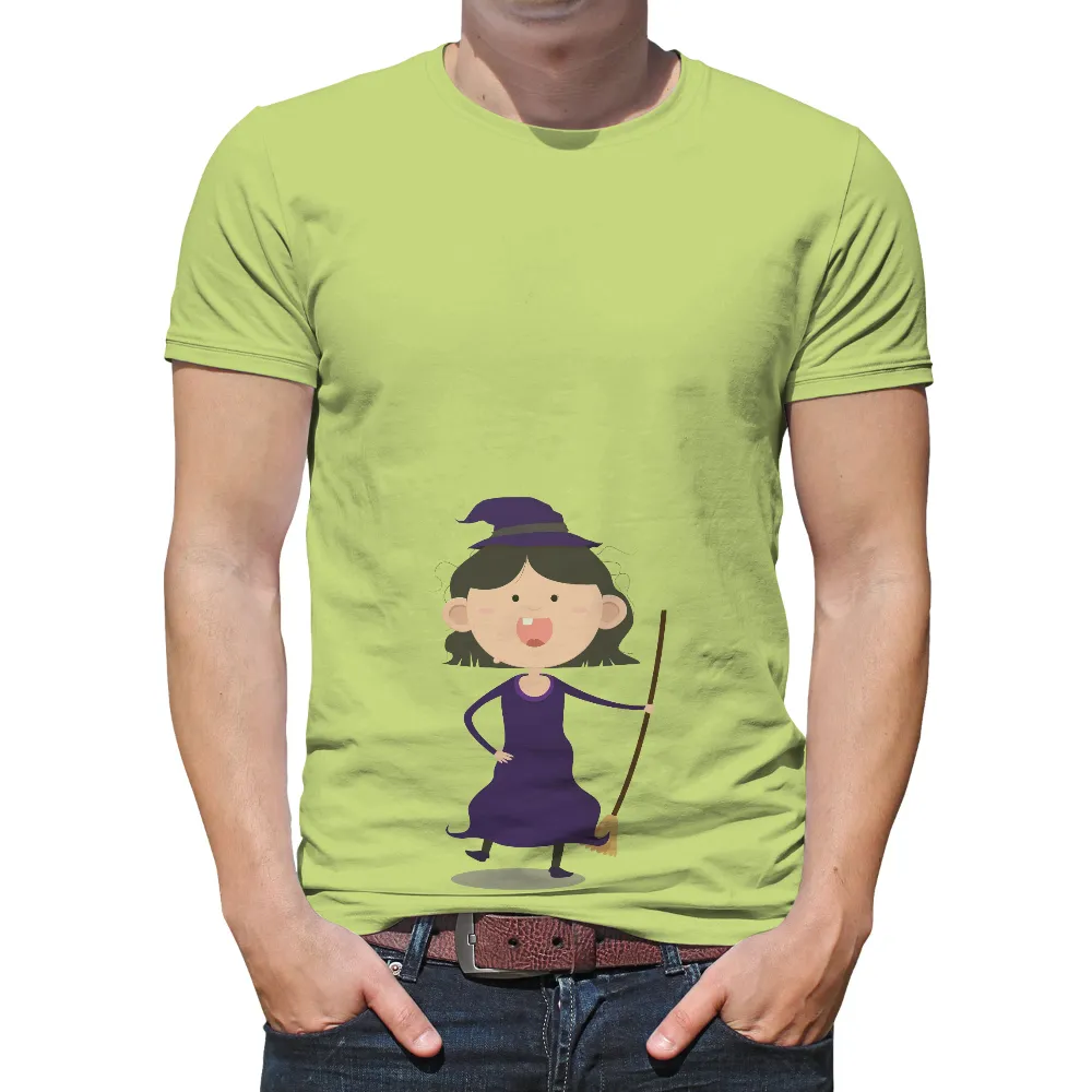 Custom Tee Shirts: Luna the Witch - Halloween Magic|purple t shirt roblox