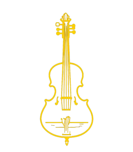 T-Shirts Pattern: Golden Cello - A Musical Journey