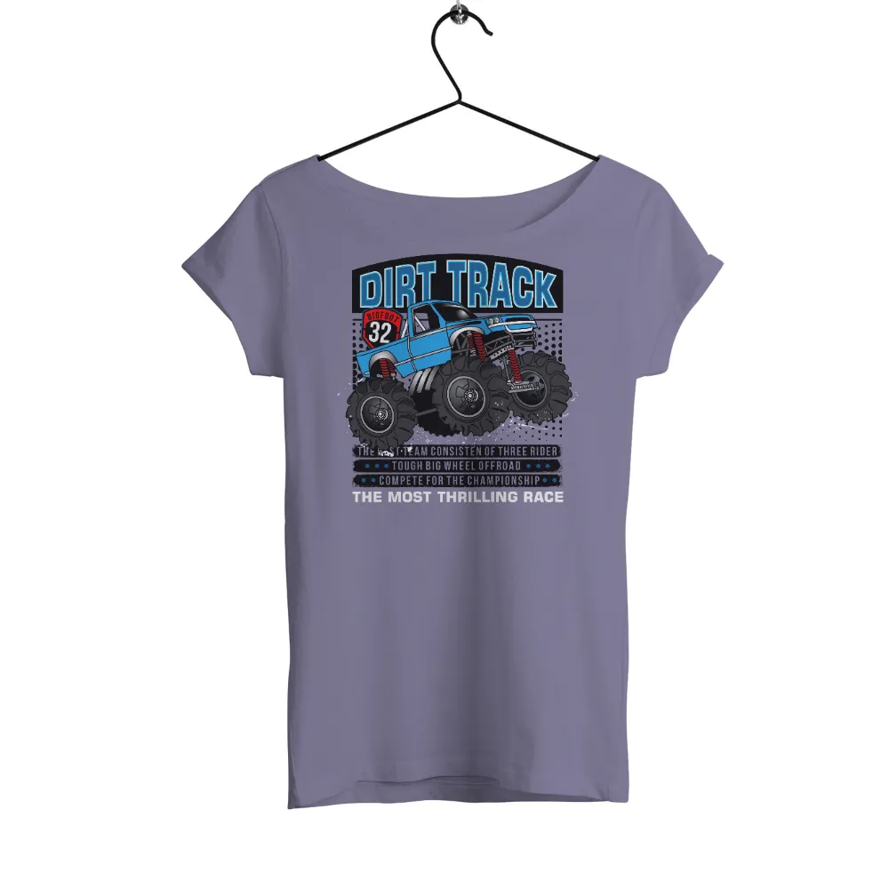 TShirt Design: Dirt Track Monster Truck - Racing Adventure|i like beer horse racing t shirt