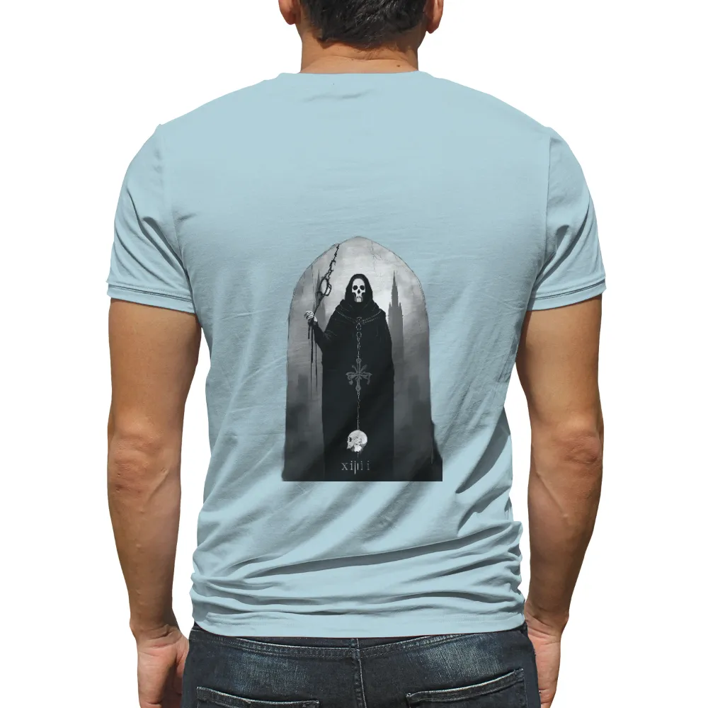 Grim Reaper TShirt Design: Embrace the Dark and Mysterious|seth rollins monday night messiah t shirt