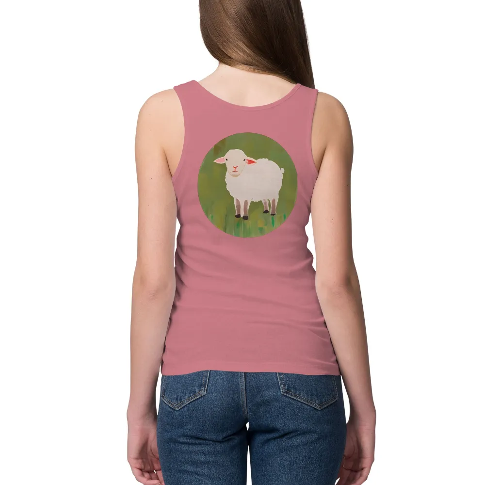 TShirt Design: Minimalist Sheep in a Green Field|willson contreras field of dreams jersey