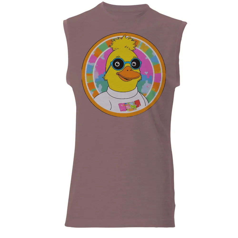 Tee Shirt Printing: Ducky's Colorful Candy Adventure|best white tshirts for men