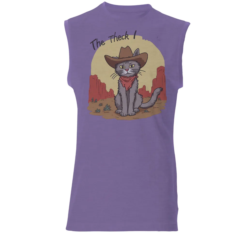 TShirt Printing: Cowboy Cat Adventure in the Wild West|acnh western shirt