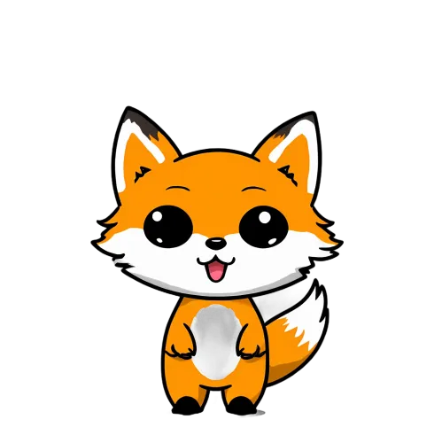 T-Shirts Design: Embrace Joy with Fuzzy the Fox