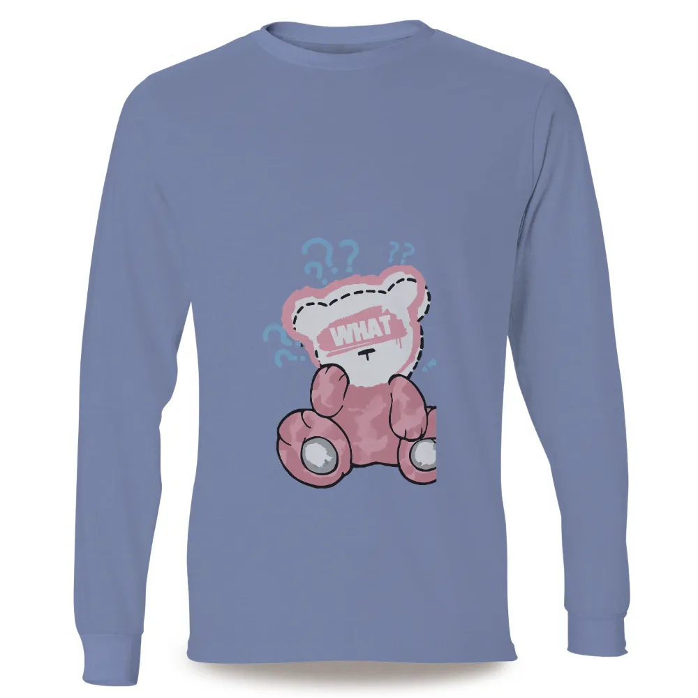 Customized Tee Shirts: Embrace Your Inner Whiskers - Funny & Quirky Design|teddy bear shirt