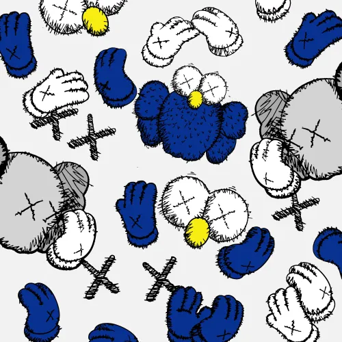 T-Shirt Printing: Whimsical Blue Creatures with Yellow Noses