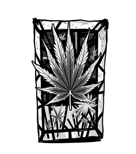 Tee Shirt Printing: Break Free with Cannabis Leaf Art