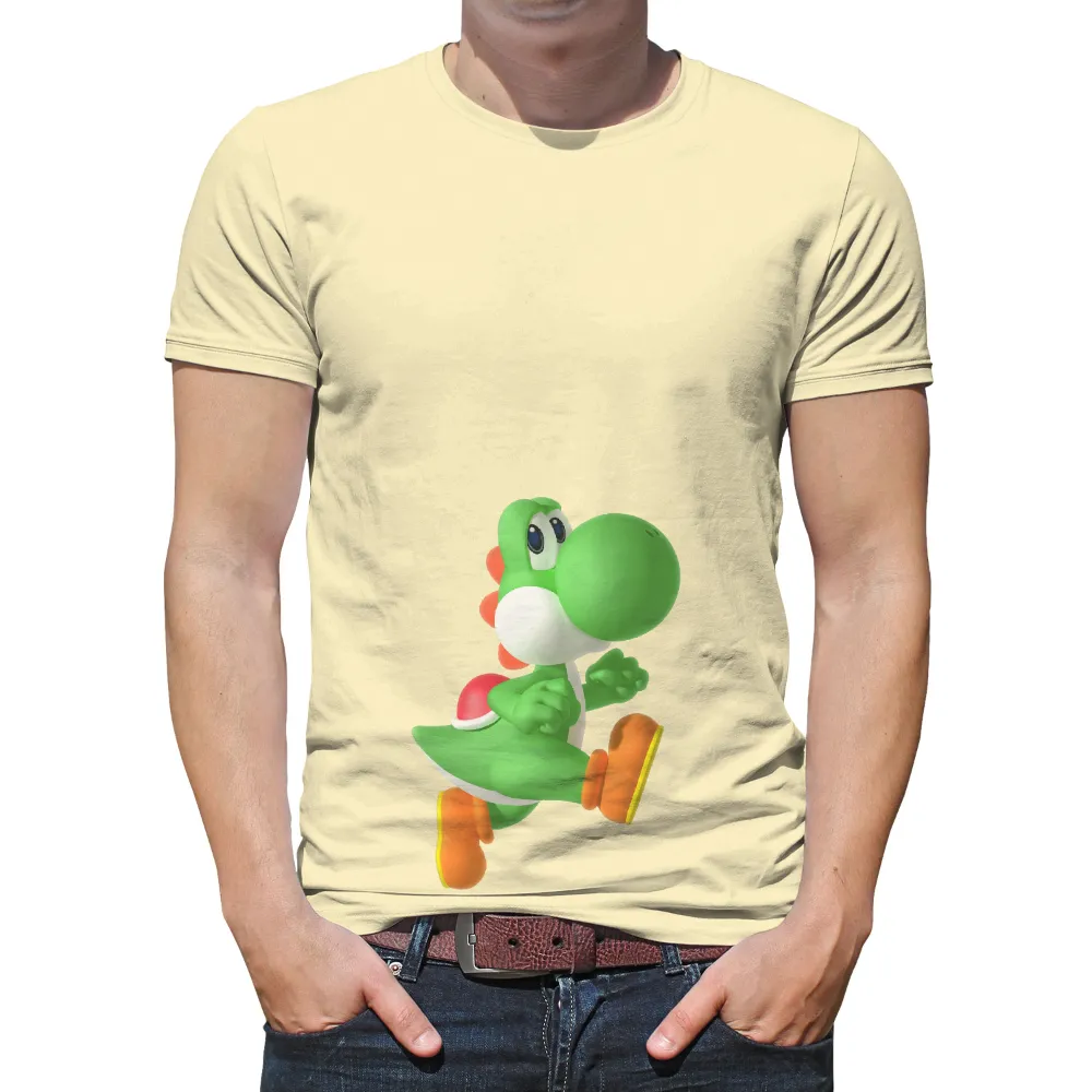 Yoshi Adventure: TShirt Printing for Gaming Enthusiasts|dragon ball super super hero tshirt