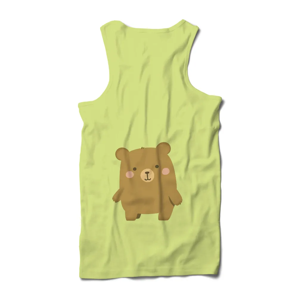 Custom Tee Shirts: Bruno the Friendly Bear - Artistic Designs|mama bear rainbow shirt