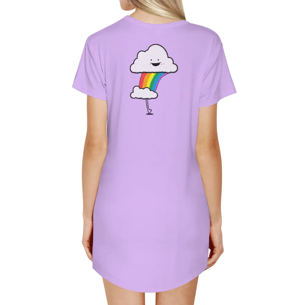 TShirt Printing: Spread Joy with Cheerful Rainbow|mickey rainbow shirt