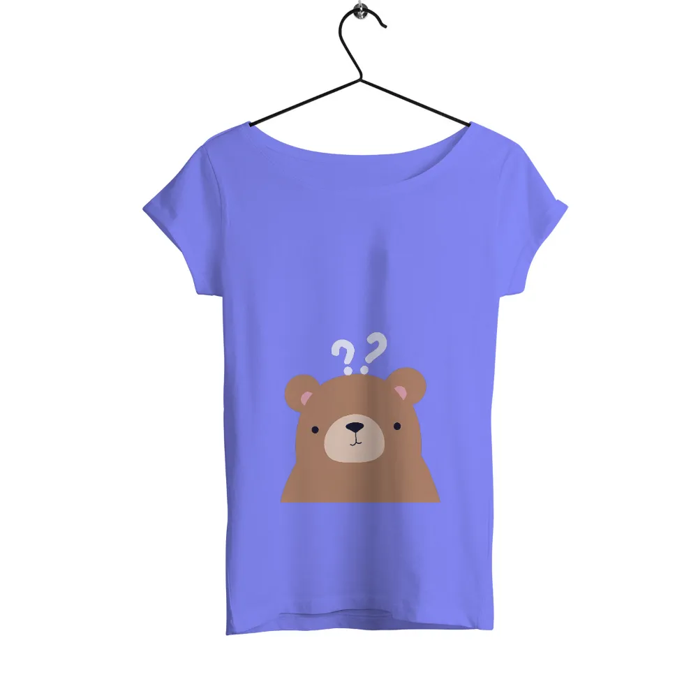 TShirt Design: Bruno's Curious Bear - Embrace Your Wonder|ethan bear