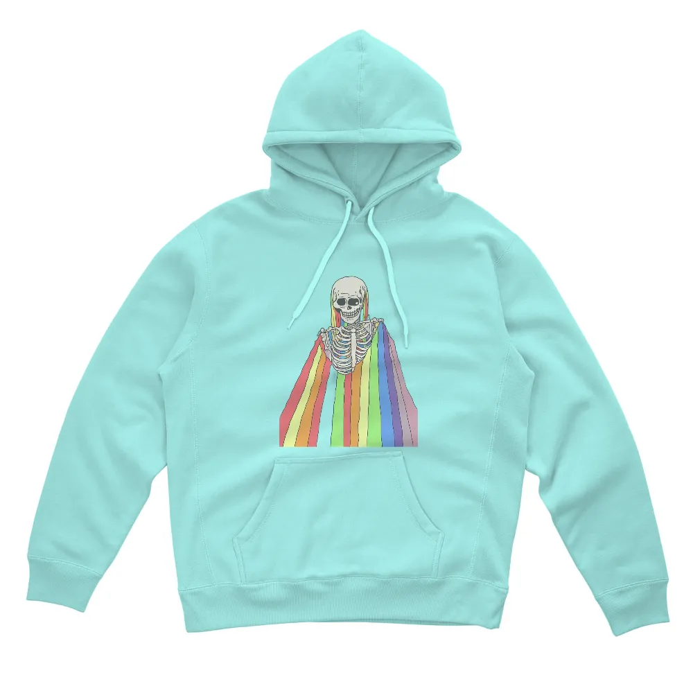 TShirt Design: Rainbow Skeleton - Pride and Unity|deadpool unicorn rainbow shirt