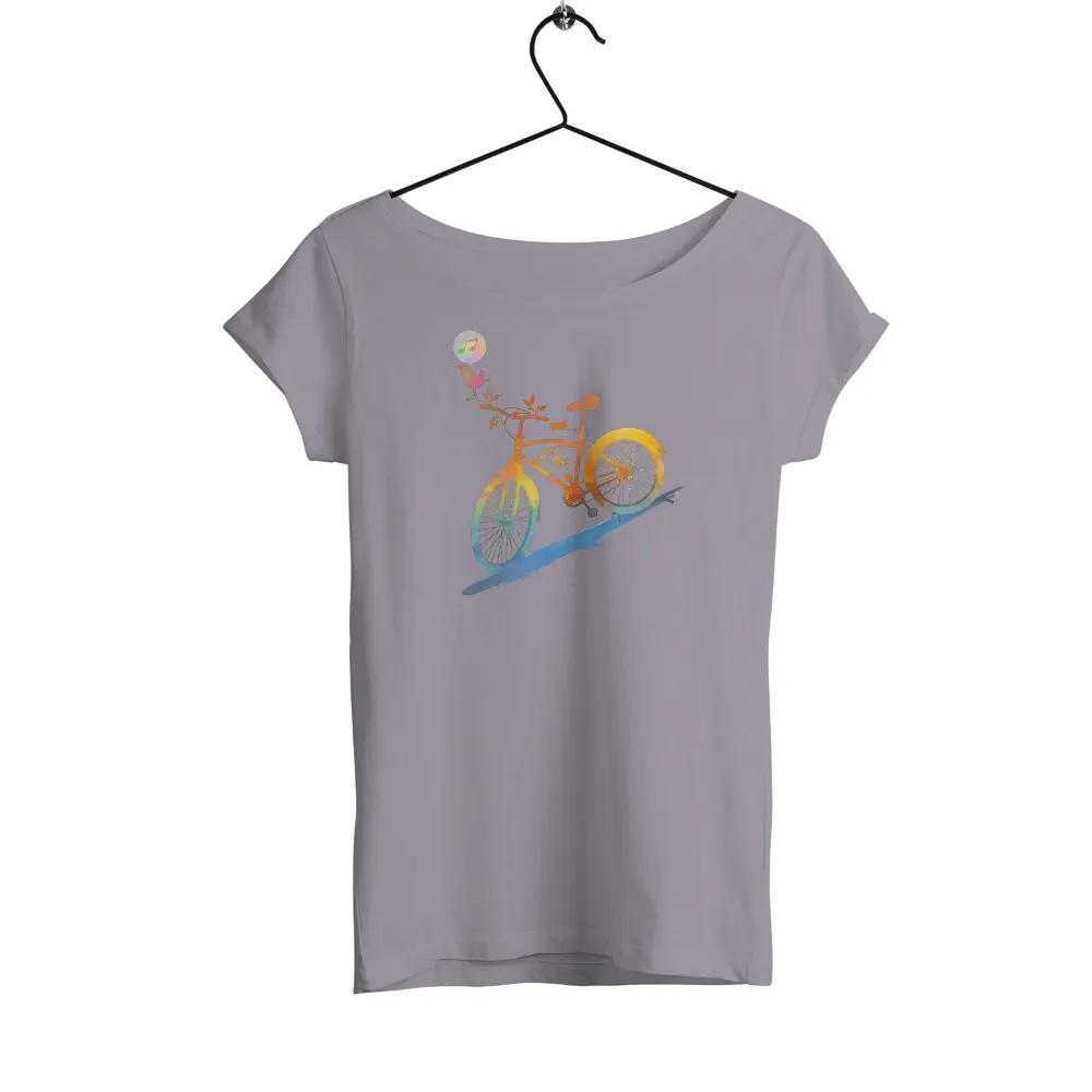 Rainbow Bicycle: A Journey of Joy and Freedom - T-Shirts Pattern|dc rainbow jersey