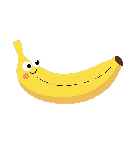 T-Shirt Printing: Benny the Banana - Cheerful and Joyful