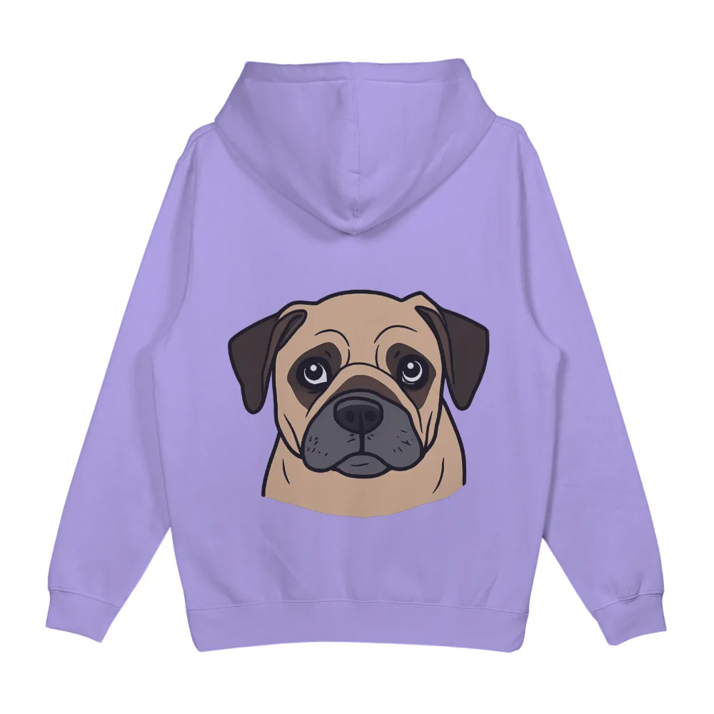 Graphic Tees: Playful Pug Portrait - Artistic Designs|fortnite dog shirt