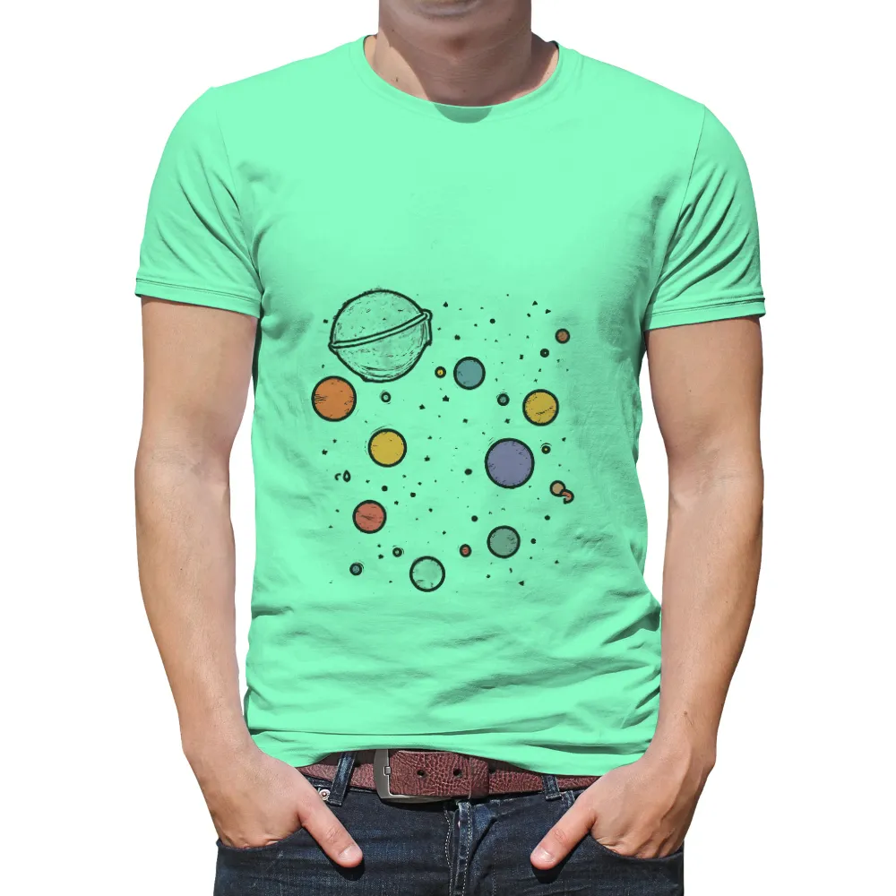 Celestial Wonders: Planets T-Shirts Pattern|australian research and space exploration t shirt