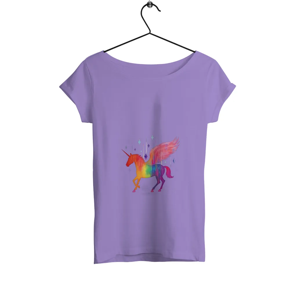 Rainbow Unicorn T-Shirt Printing: A Symbol of Hope and Wonder|rainbow jordan shirt