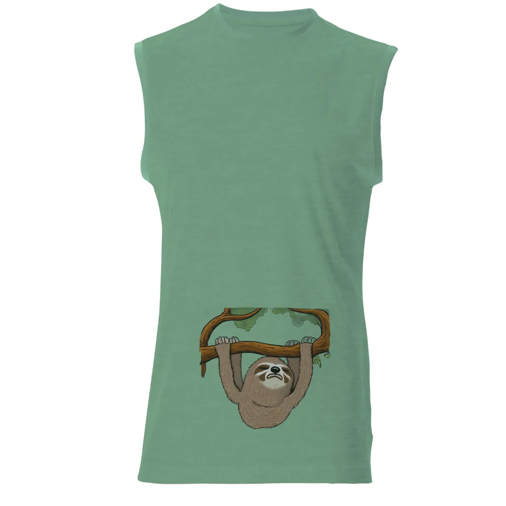 TShirt Design: Sam the Sloth - Peaceful Existence|peace love valentine shirt