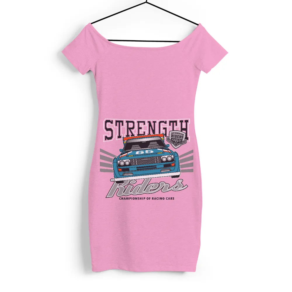 T-Shirts Custom: Strength Riders - Racing Car Design|hot rod and muscle car t shirts