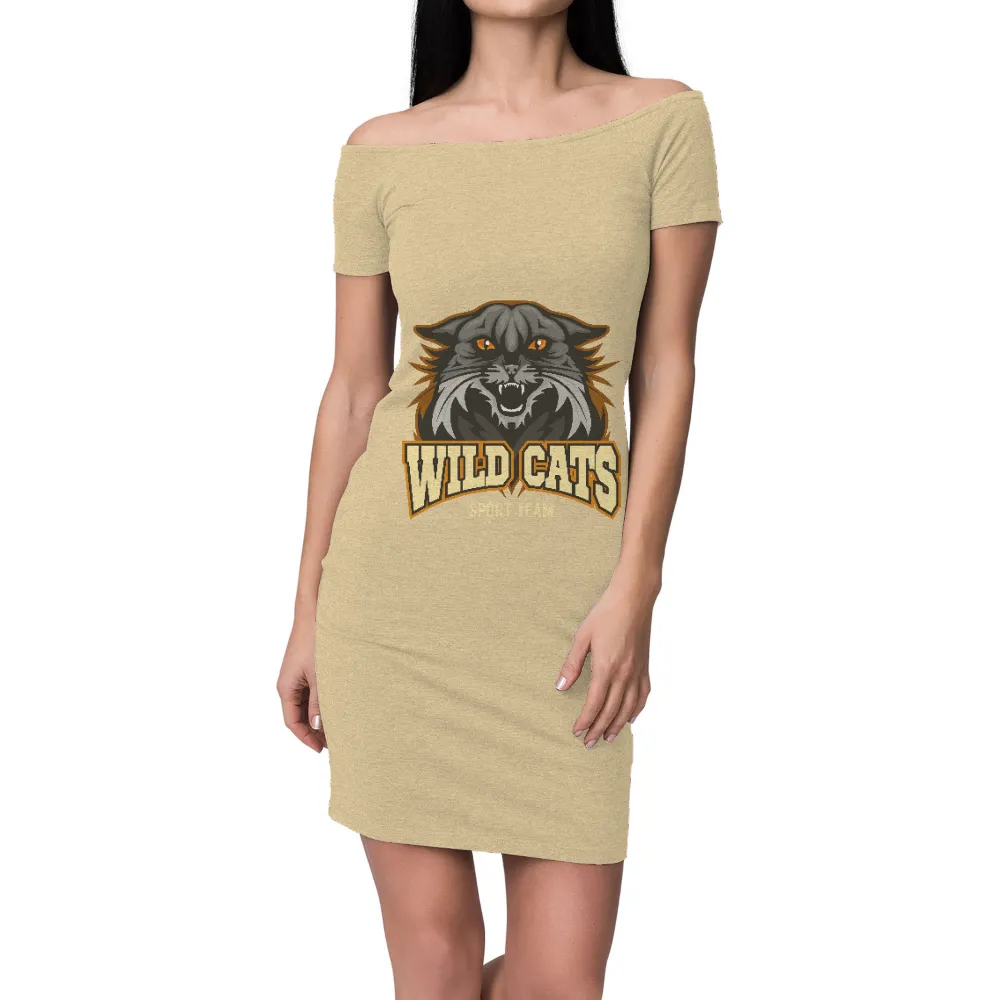 Tee Shirt Printing: Wild Cats Sport Team - Fierce and Fearless|i ain t got time to bleed predator