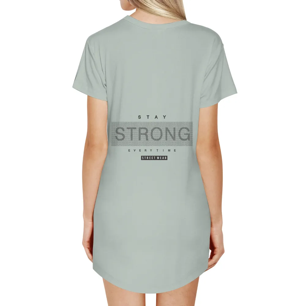 Graphic Tees: Stay Strong Everytime - Streetwear Motivation|red sox verdugo jersey