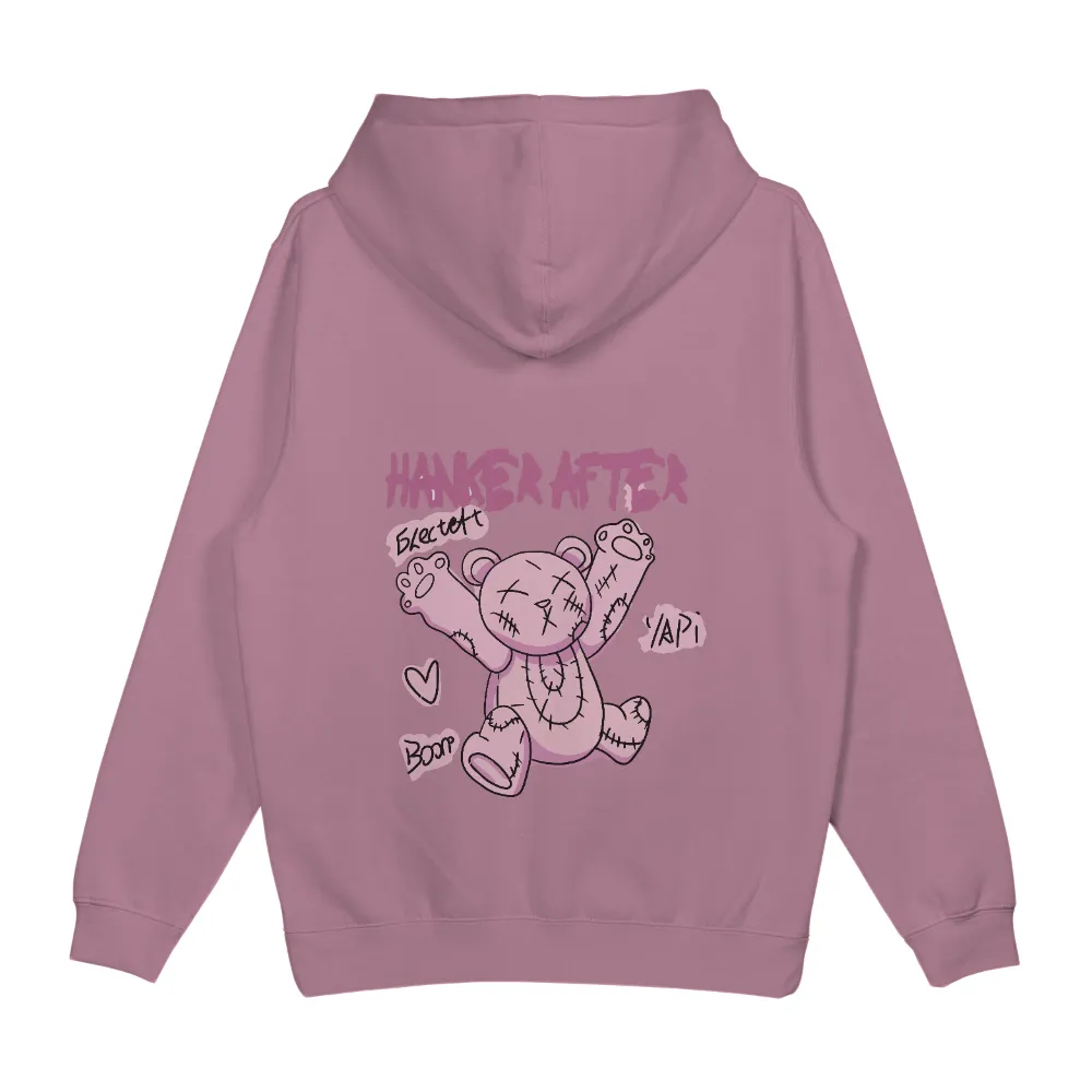 T-Shirt Printing: Pink Teddy Bear - Elected, API, Happy After|adventure time dancing with monsters shirt