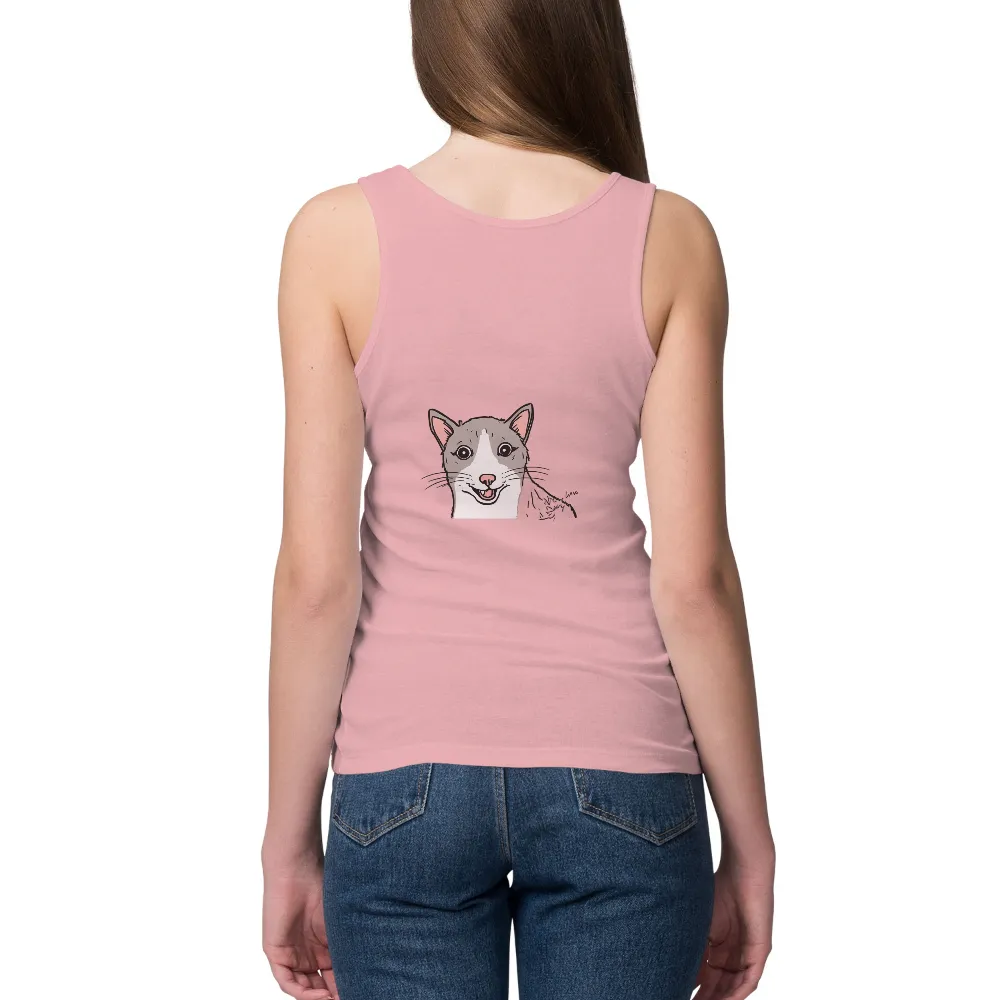 TShirt Printing: Whiskers the Joyful Cat - Artistic Designs|clippers city jersey 2022 23